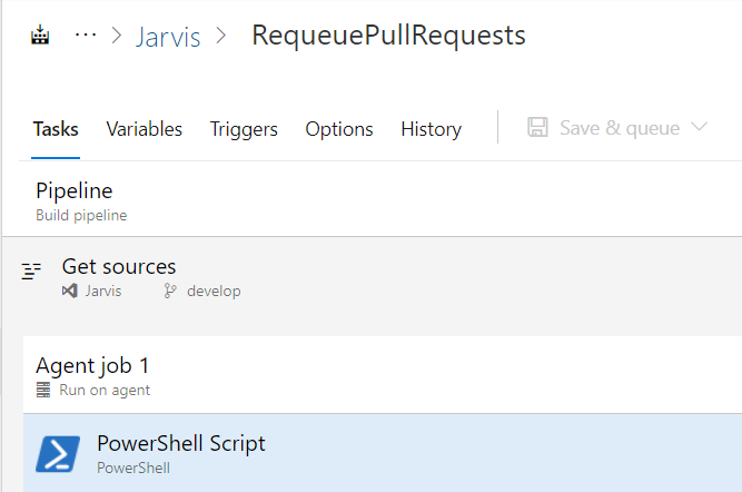 Pipeline to re-queue checks on pull requests